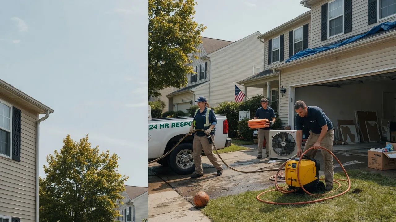 Emergency Water Damage Restoration in Harristown, IL near me